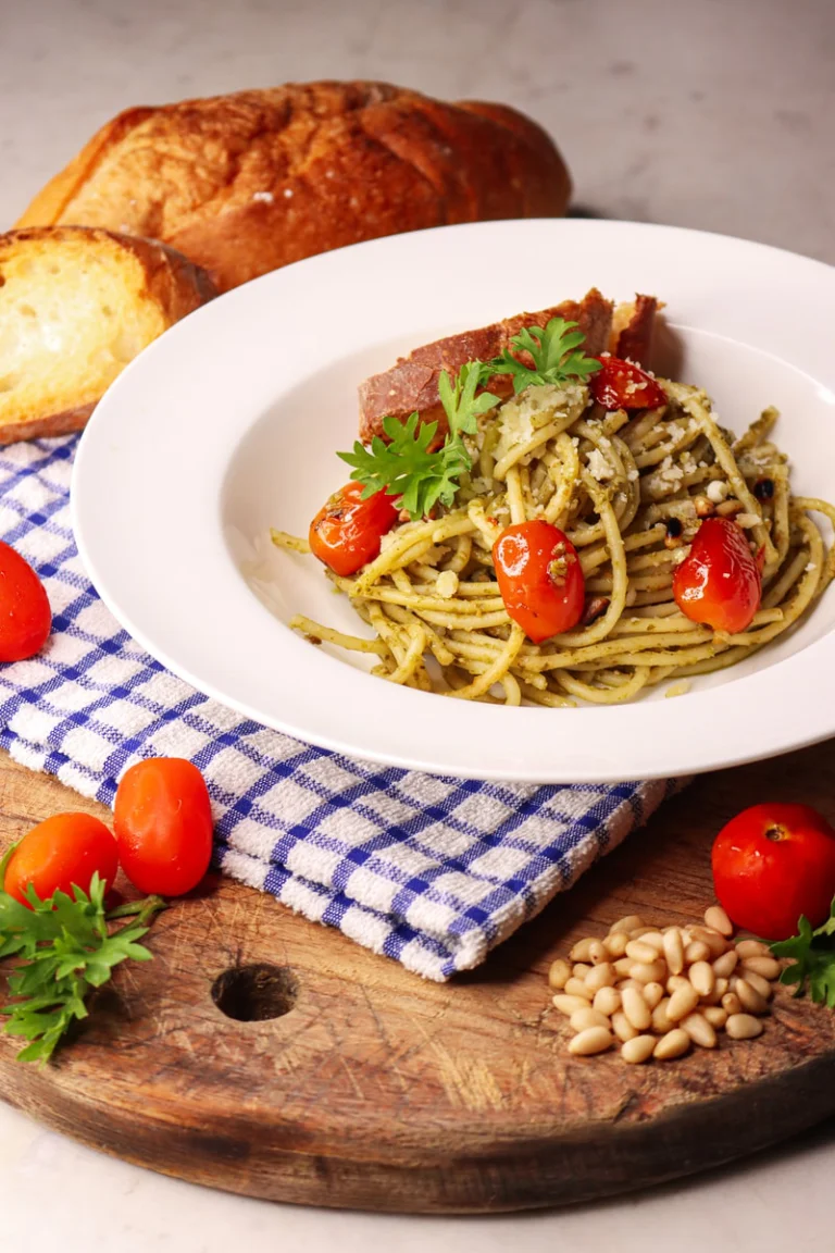 Veganes Basilikum Pesto selber herstellen