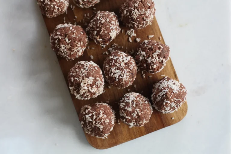 Rezept für Powerbälle mit Kokos