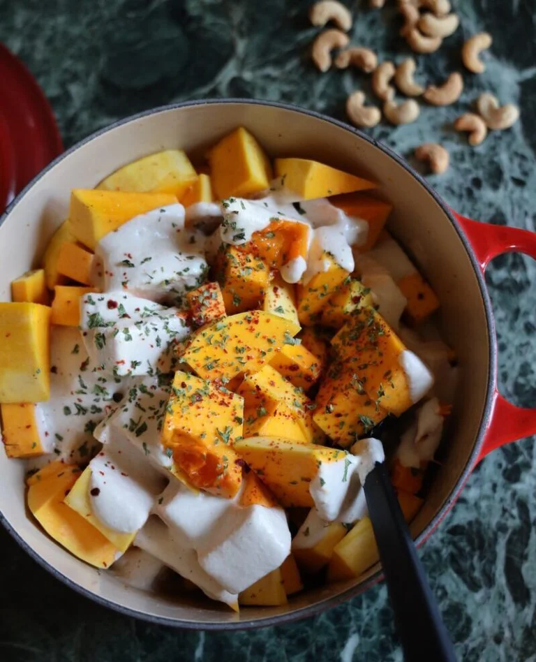 Süßkartoffel mit Quinoa und Brokkoli