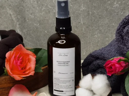 LebeLang - Produkte - Pflege- Gesichtswasser - Orientblume - Rose