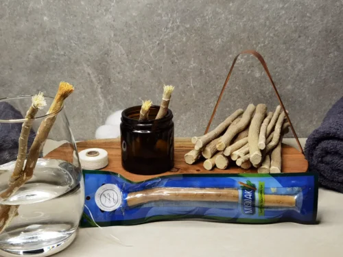 LebeLang - Produkte - Pflege- Zahnpflege - Miswak Zahnputzbaum